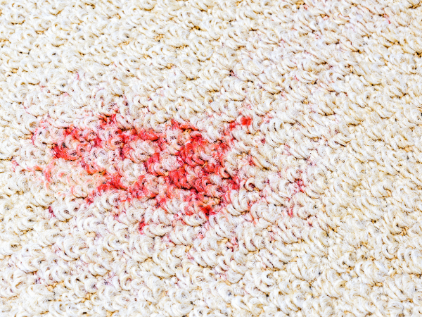 stain on carpet